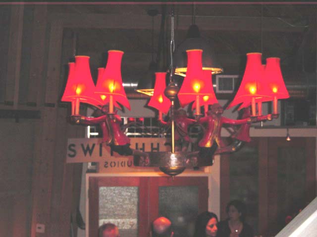 switch studio monkey chandelier in Venice ca california